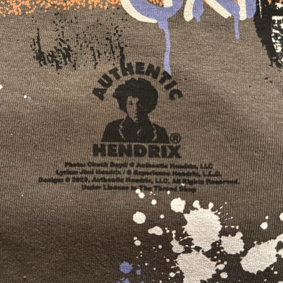 Havok by Liquid Blue Jimi Hendrix Tee in Size 2X - Picture 6 of 8